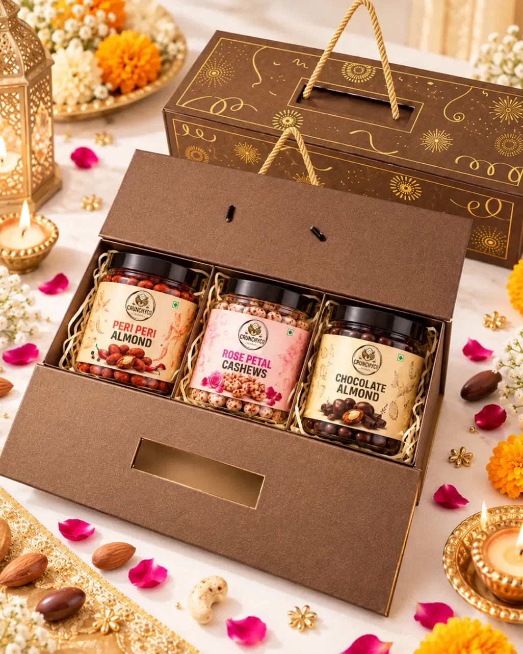 The Royal Trio - Premium Dry Fruit Hamper