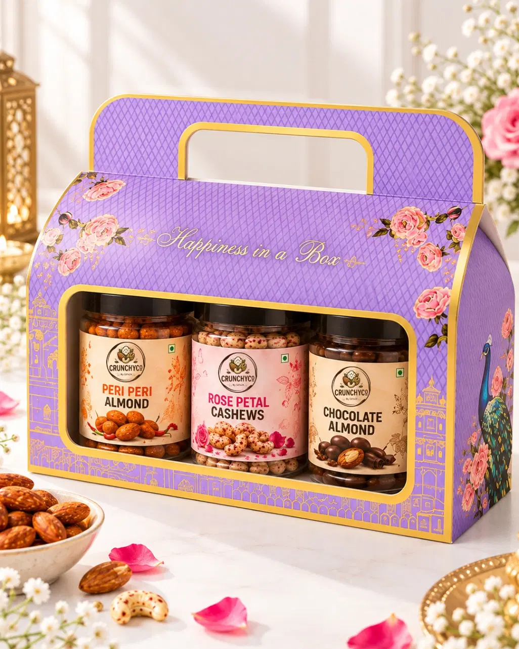 Happiness Trio - Premium Dry Fruit Hamper